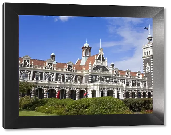 Railway Station, Central Business District, Dunedin, Otago District, South Island, New Zealand, Pacific
