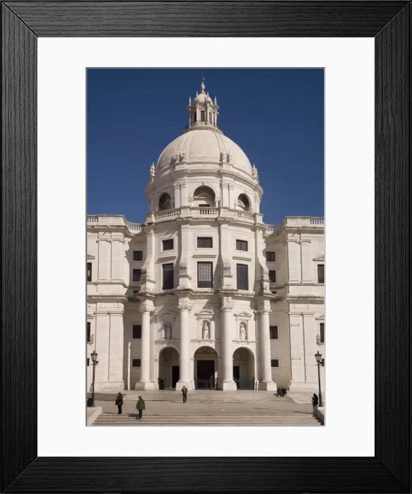 Framed Print : National Pantheon, Lisbon, Portugal, Europe Framed Print : National Pantheon, Lisbon, Portugal, Europe