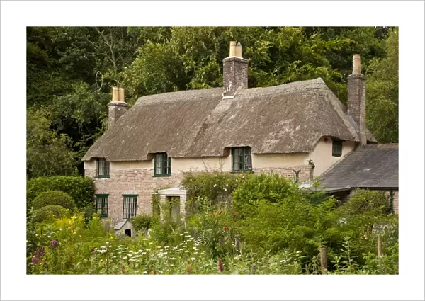 Thomas Hardys cottage, Higher Bockhampton, near Dorchester, Dorset, England, United Kingdom, Europe