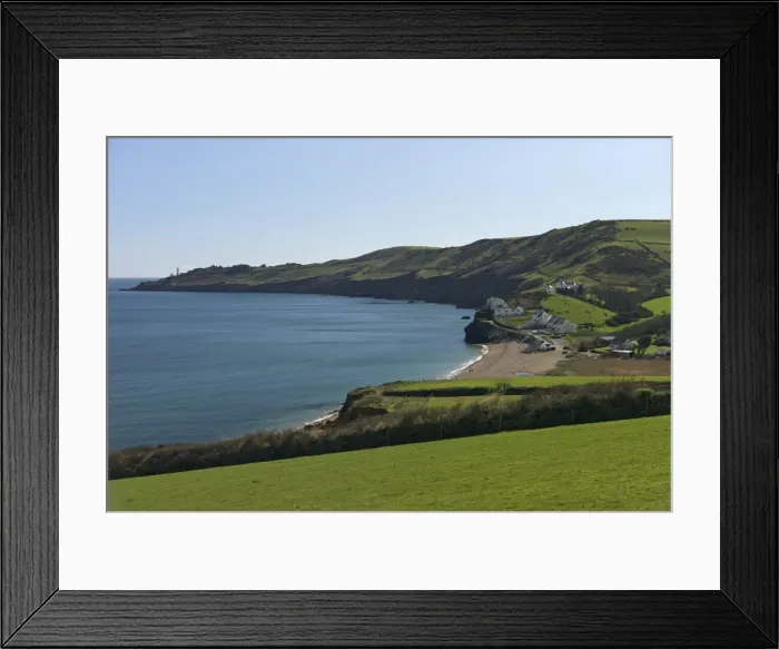 Framed Print : Hallsands village and Start Point, South Devon, England, United Kingdom, Europe Framed Print : Hallsands village and Start Point, South Devon, England, United Kingdom, Europe