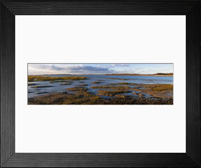 Framed Print : The image of the world is represented in the shape of the creak weaving around the marshy edges of Chichester Harbour, West Sussex, England, United Kingdom, Europe Framed Print : The image of the world is represented in the shape of the creak weaving around the marshy edges of Chichester Harbour, West Sussex, England, United Kingdom, Europe