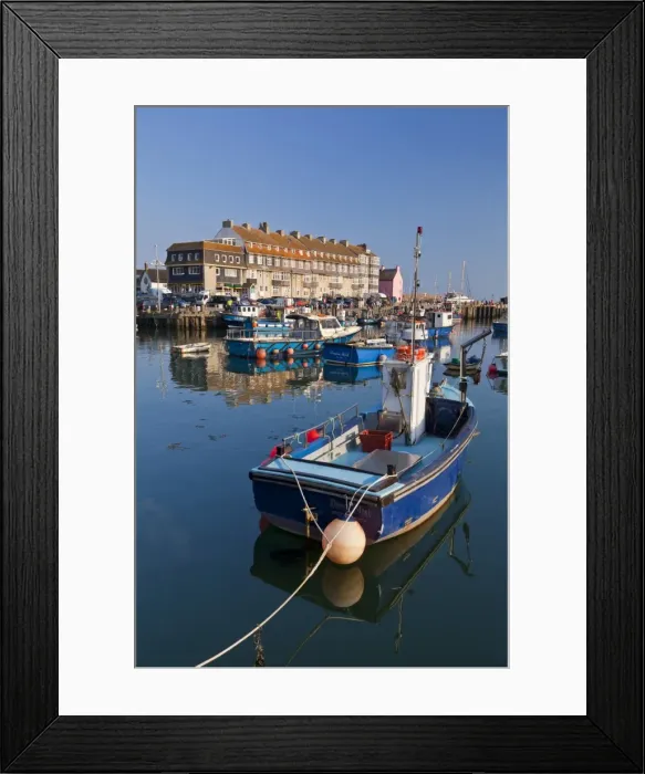 Framed Print : West Bay harbour with yachts and fishing boats, Bridport, gateway town for the Jurassic Coast, UNESCO World Heritage Site, Dorset, England, United Kingdom, Europe Framed Print : West Bay harbour with yachts and fishing boats, Bridport, gateway town for the Jurassic Coast, UNESCO World Heritage Site, Dorset, England, United Kingdom, Europe