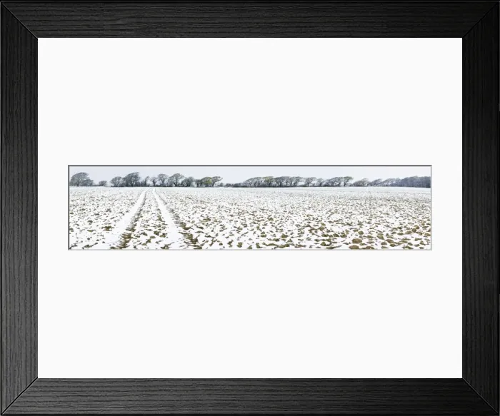 Framed Print : Light dusting of snow on ploughed field, West Sussex, England, United Kingdom, Europe Framed Print : Light dusting of snow on ploughed field, West Sussex, England, United Kingdom, Europe