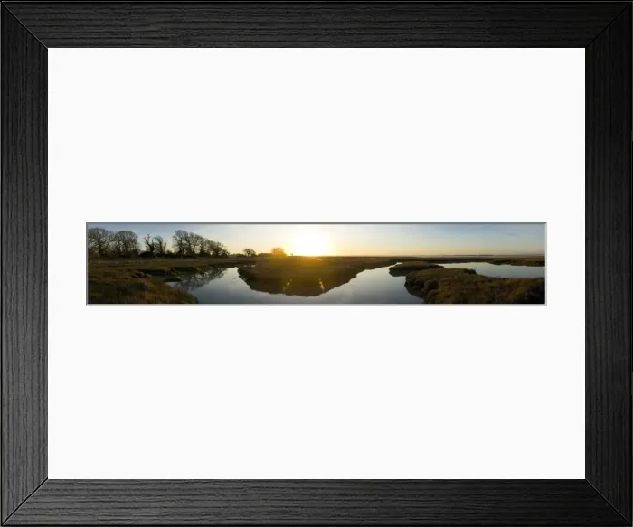 Framed Print : U-bend in the marshes of winter, Chichester Harbour, West Sussex, England, United Kingdom, Europe Framed Print : U-bend in the marshes of winter, Chichester Harbour, West Sussex, England, United Kingdom, Europe