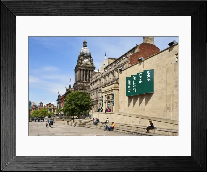 Framed Print : Leeds Library and Town Hall on The Headrow, Leeds, West Yorkshire, Yorkshire, England, United Kingdom, Europe Framed Print : Leeds Library and Town Hall on The Headrow, Leeds, West Yorkshire, Yorkshire, England, United Kingdom, Europe