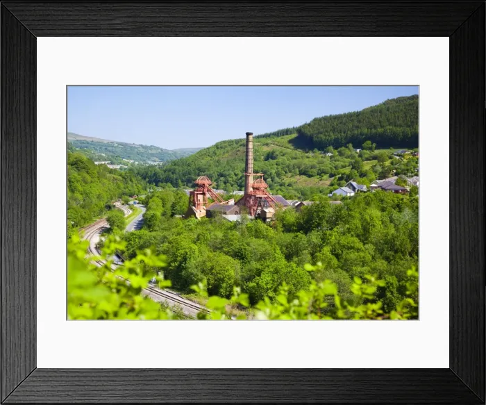 Framed Print : Colliery Pit, Rhondda Heritage Park, Rhondda Valley, South Wales, United Kingdom, Europe Framed Print : Colliery Pit, Rhondda Heritage Park, Rhondda Valley, South Wales, United Kingdom, Europe