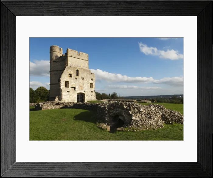 Framed Print : Ruins of Donnington Castle, Newbury, Berkshire, England