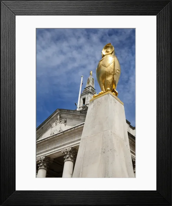 Framed Print : Civic Hall and Leeds Owl in Millennium Square, Leeds, West Yorkshire, Yorkshire, England, United Kingdom, Europe Framed Print : Civic Hall and Leeds Owl in Millennium Square, Leeds, West Yorkshire, Yorkshire, England, United Kingdom, Europe
