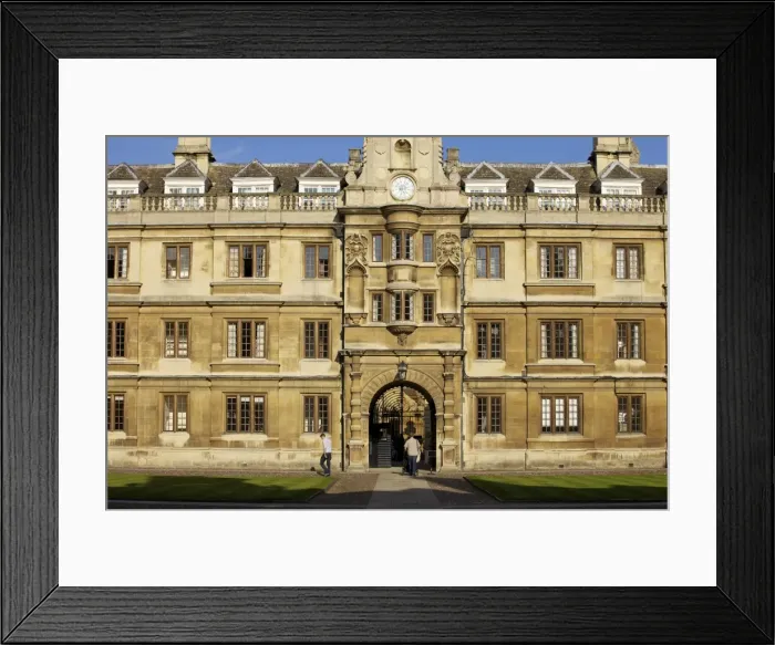 Framed Print : Clare College, Cambridge, England Framed Print : Clare College, Cambridge, England