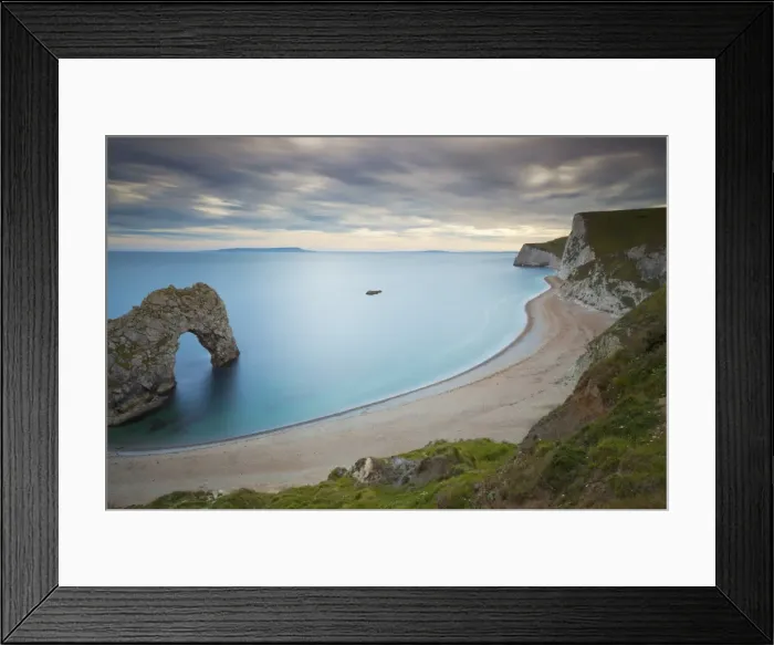 Framed Print : Durdle Door, an eroded rock arch, and the wide sweeping beach, Jurassic Coast, UNESCO World Heritage Site, Dorset, England, United Kingdom, Europe Framed Print : Durdle Door, an eroded rock arch, and the wide sweeping beach, Jurassic Coast, UNESCO World Heritage Site, Dorset, England, United Kingdom, Europe