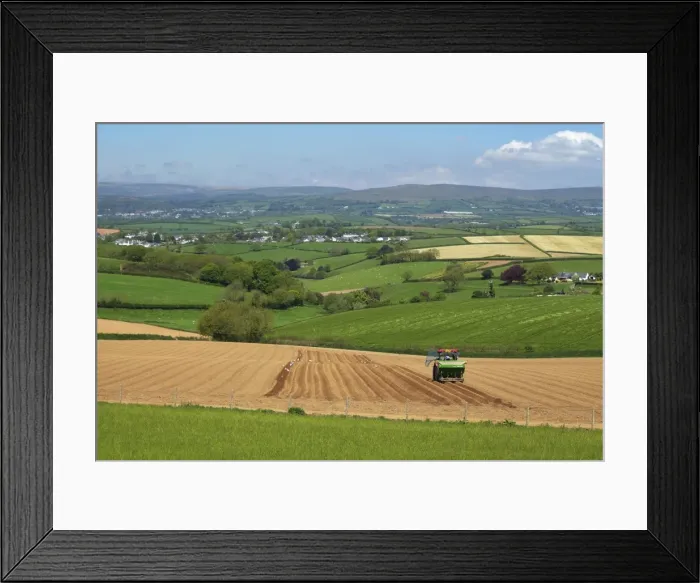 Framed Print : Dartmoor from near Kingsbridge, Devon, England, United Kingdom, Europe Framed Print : Dartmoor from near Kingsbridge, Devon, England, United Kingdom, Europe