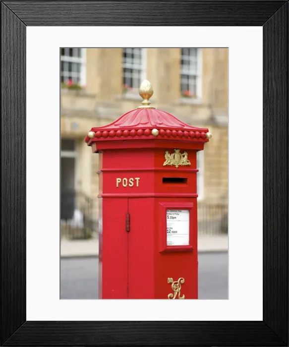 Framed Print : Vintage letter box, Great Pulteney Street, Bath, UNESCO World Heritage Site, Avon, England, United Kingdom, Europe Framed Print : Vintage letter box, Great Pulteney Street, Bath, UNESCO World Heritage Site, Avon, England, United Kingdom, Europe
