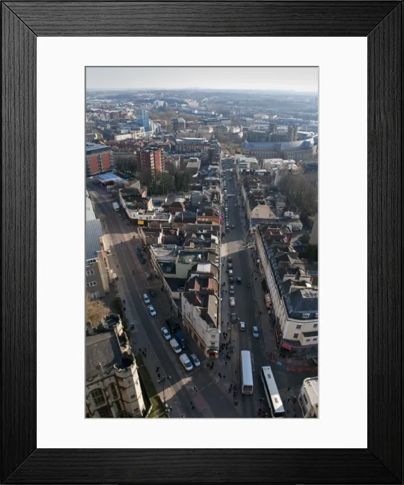 Framed Print : Looking down Park Street, Bristol, England, United Kingdom, Europe Framed Print : Looking down Park Street, Bristol, England, United Kingdom, Europe