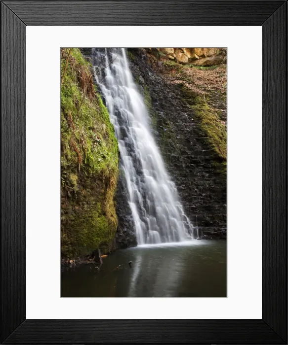Framed Print : Falling Foss Waterfall, North York Moors National Park, Yorkshire, England Framed Print : Falling Foss Waterfall, North York Moors National Park, Yorkshire, England