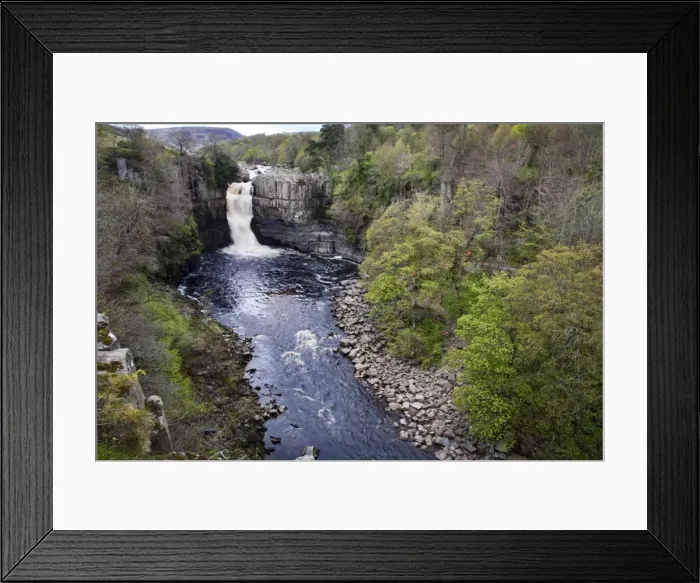 Framed Print : High Force in Upper Teesdale, County Durham, England, United Kingdom, Europe Framed Print : High Force in Upper Teesdale, County Durham, England, United Kingdom, Europe