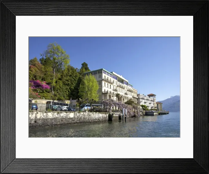 Framed Print : Spring sunshine on the Grand Hotel, Cadenabbia, Lombardy, Lake Como, Northern Italy, Europe Framed Print : Spring sunshine on the Grand Hotel, Cadenabbia, Lombardy, Lake Como, Northern Italy, Europe