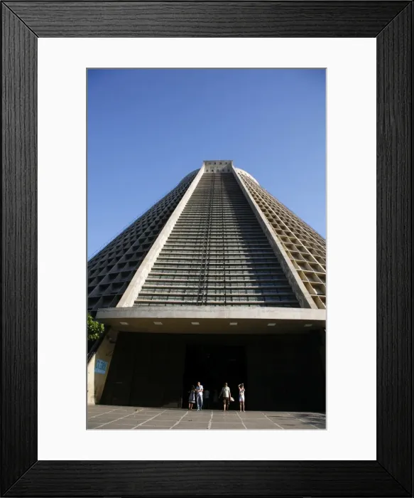 Framed Print : Catedral Metropolitana, Rio de Janeiro, Brazil, South America