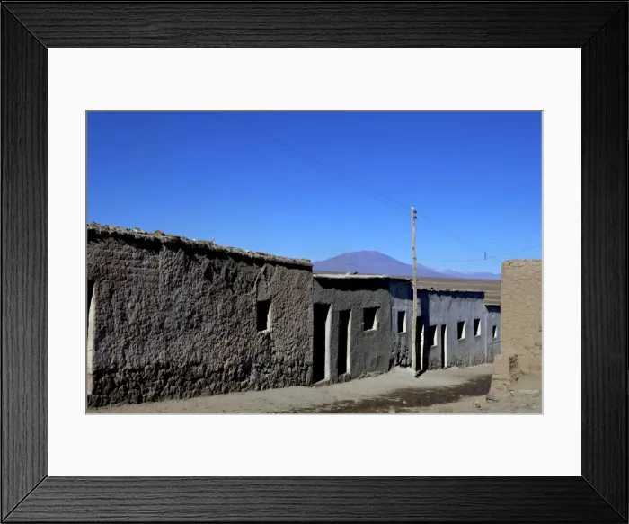 Framed Print : Street in Santiago de Agencha, Southwest Highlands, Bolivia, South America Framed Print : Street in Santiago de Agencha, Southwest Highlands, Bolivia, South America