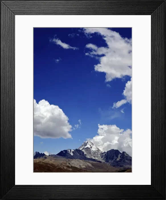 Framed Print : Mount Huayna Potosi, Calahuyo, Cordillera real, Bolivia, Andes, South America Framed Print : Mount Huayna Potosi, Calahuyo, Cordillera real, Bolivia, Andes, South America