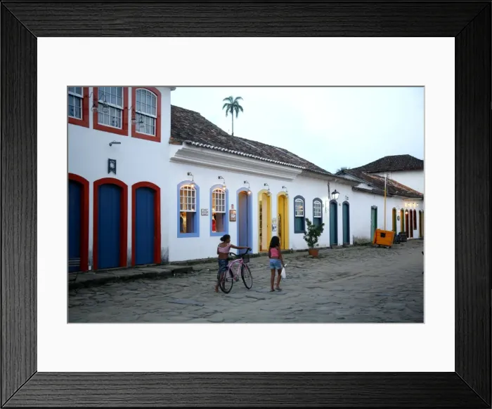 Framed Print : Parati, Rio de Janeiro State, Brazil, South America Framed Print : Parati, Rio de Janeiro State, Brazil, South America