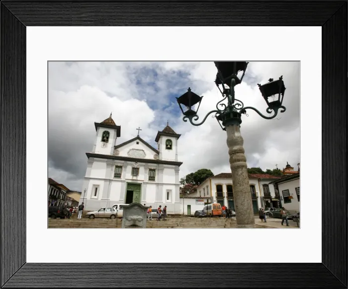 Framed Print : Catedral Basilica da Se (Nossa Senhora da Assuncao) at Praca da Se, Mariana, Minas Gerais, Brazil, South America Framed Print : Catedral Basilica da Se (Nossa Senhora da Assuncao) at Praca da Se, Mariana, Minas Gerais, Brazil, South America