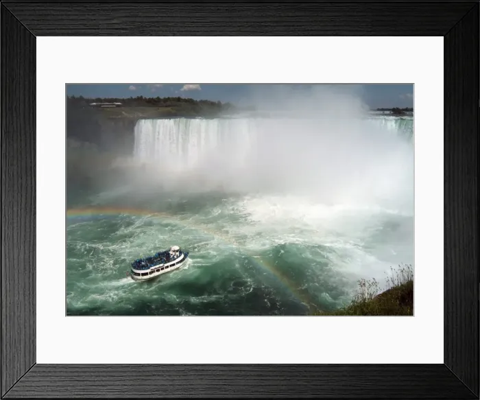 Framed Print : Maid of the Mist boat ride, at the base of Niagara Falls, Canadian side, Ontario, Canada, North America Framed Print : Maid of the Mist boat ride, at the base of Niagara Falls, Canadian side, Ontario, Canada, North America