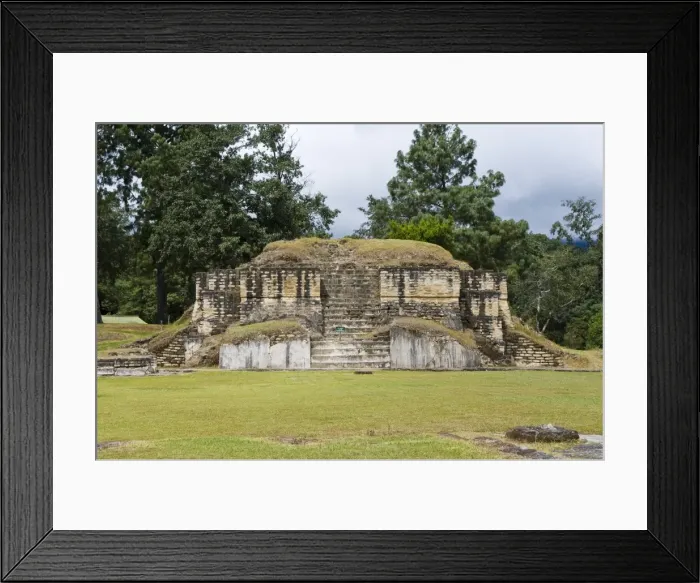 Framed Print : The ruins of Iximche near Tecpan, Guatemala, Central America Framed Print : The ruins of Iximche near Tecpan, Guatemala, Central America