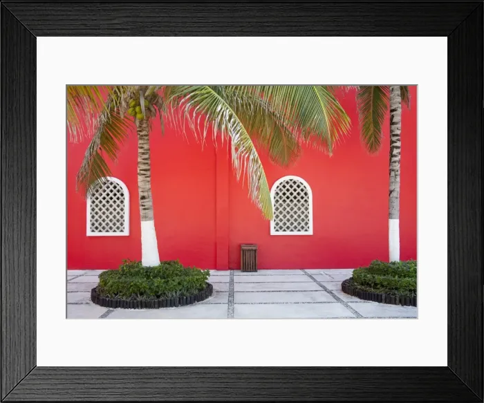 Framed Print : Architectural detail in Costa Maya port, Quintana Roo, Mexico, North America Framed Print : Architectural detail in Costa Maya port, Quintana Roo, Mexico, North America