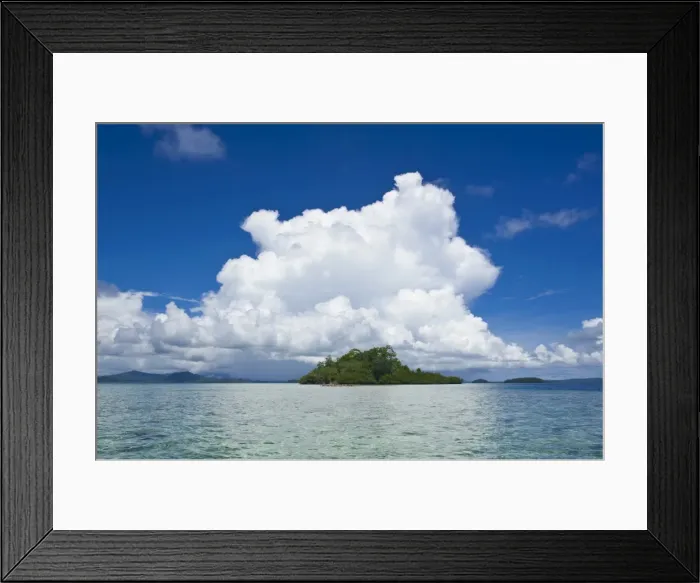 Framed Print : Marovo Lagoon, Solomon Islands, Pacific Framed Print : Marovo Lagoon, Solomon Islands, Pacific