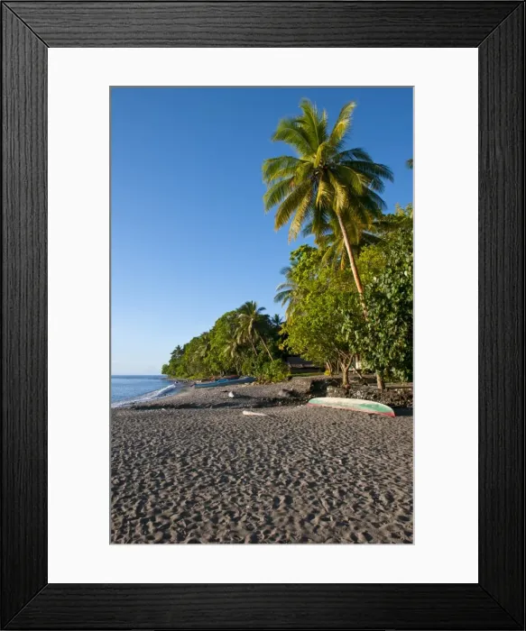 Framed Print : Beach on Savo Island, Solomon Islands, Pacific Framed Print : Beach on Savo Island, Solomon Islands, Pacific