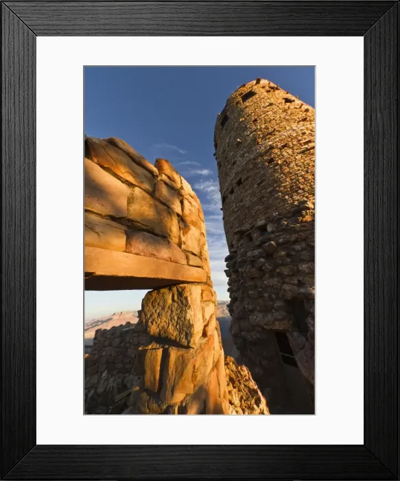 Framed Print : Desert View Watchtower, Grand Canyon National Park, UNESCO World Heritage Site, Northern Arizona, United States of America, North America Framed Print : Desert View Watchtower, Grand Canyon National Park, UNESCO World Heritage Site, Northern Arizona, United States of America, North America
