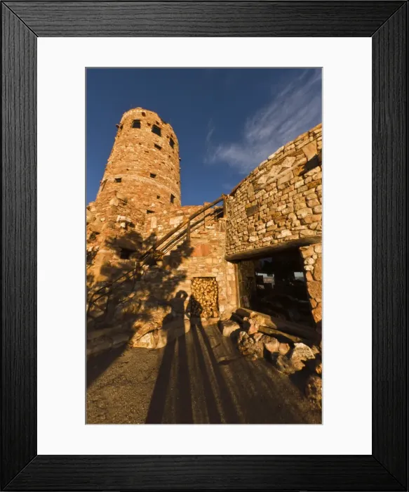 Framed Print : Desert View Watchtower, Grand Canyon National Park, UNESCO World Heritage Site, Northern Arizona, United States of America, North America Framed Print : Desert View Watchtower, Grand Canyon National Park, UNESCO World Heritage Site, Northern Arizona, United States of America, North America