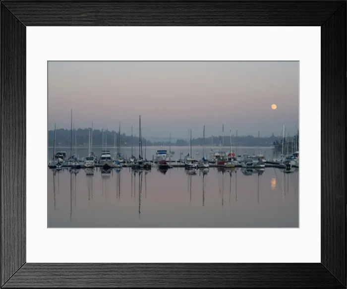 Framed Print : Boats reflect on the Puget Sound waters of Quartermaster at the Burton Marina, Vashon Island, Washington State, United States of America, North America Framed Print : Boats reflect on the Puget Sound waters of Quartermaster at the Burton Marina, Vashon Island, Washington State, United States of America, North America