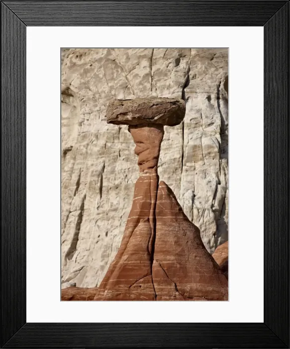 Framed Print : Toadstool hoodoo, Grand Staircase-Escalante National Monument, Utah, United States of America, North America Framed Print : Toadstool hoodoo, Grand Staircase-Escalante National Monument, Utah, United States of America, North America