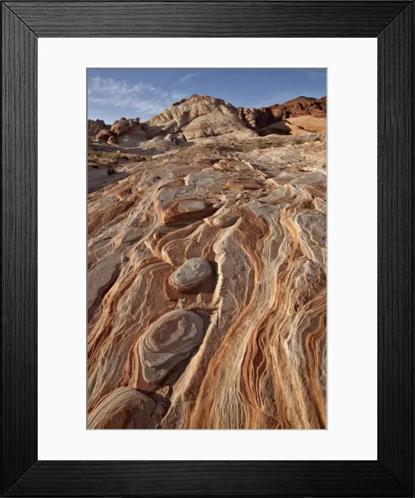 Framed Print : Colorful sandstone layers, Valley Of Fire State Park, Nevada, United States of America, North America Framed Print : Colorful sandstone layers, Valley Of Fire State Park, Nevada, United States of America, North America