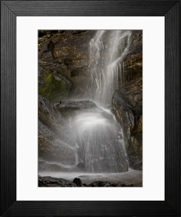 Framed Print : Waterfall, San Juan National Forest, Colorado, United States of America, North America Framed Print : Waterfall, San Juan National Forest, Colorado, United States of America, North America