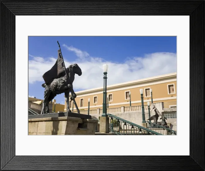 Framed Print : Quincentennial Square in the Old City of San Juan, Puerto Rico Island, West Indies, Caribbean, United States of America, Central America Framed Print : Quincentennial Square in the Old City of San Juan, Puerto Rico Island, West Indies, Caribbean, United States of America, Central America