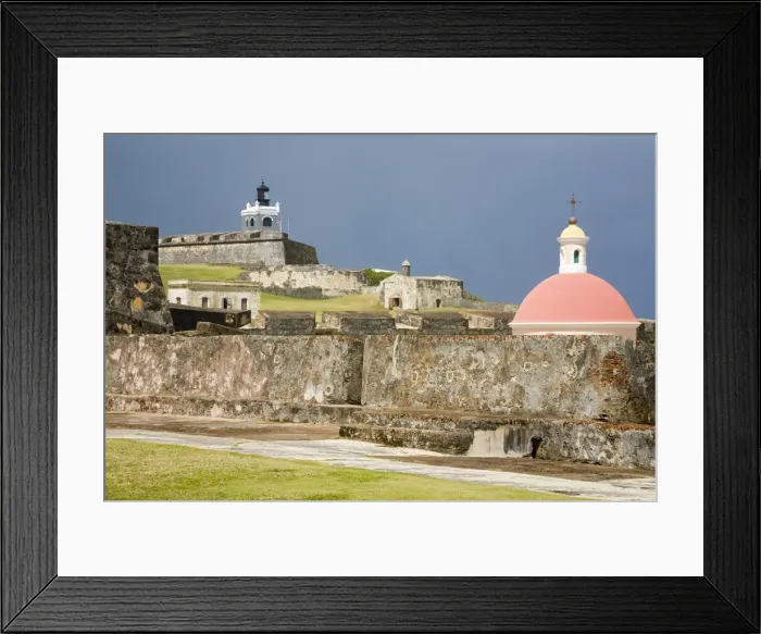 Framed Print : Castillo San Felipe del Morro, Old City of San Juan, Puerto Rico Island, West Indies, Caribbean, United States of America, Central America Framed Print : Castillo San Felipe del Morro, Old City of San Juan, Puerto Rico Island, West Indies, Caribbean, United States of America, Central America