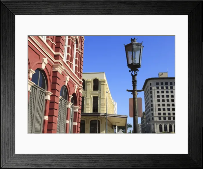 Framed Print : Kempner Street, Historic Strand District, Galveston, Texas, United States of America, North America Framed Print : Kempner Street, Historic Strand District, Galveston, Texas, United States of America, North America