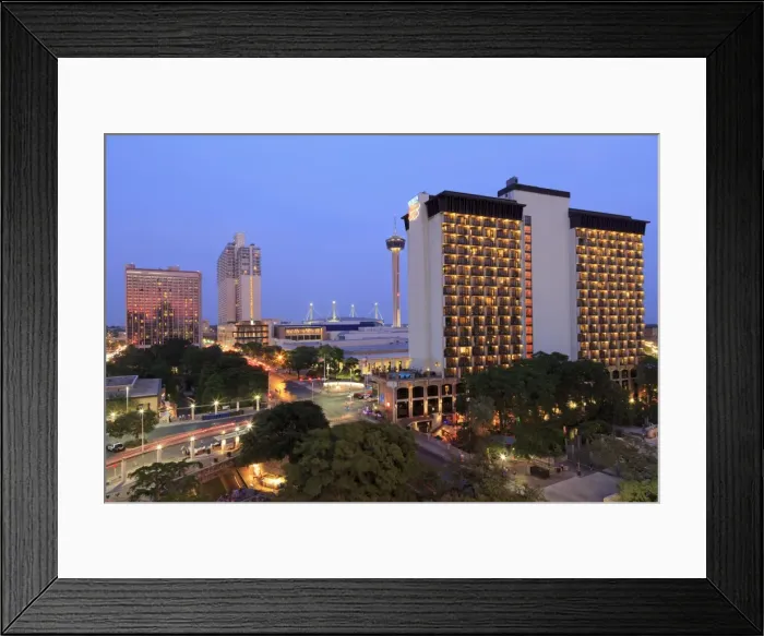 Framed Print : Downtown skyline, San Antonio, Texas, United States of America, North America Framed Print : Downtown skyline, San Antonio, Texas, United States of America, North America