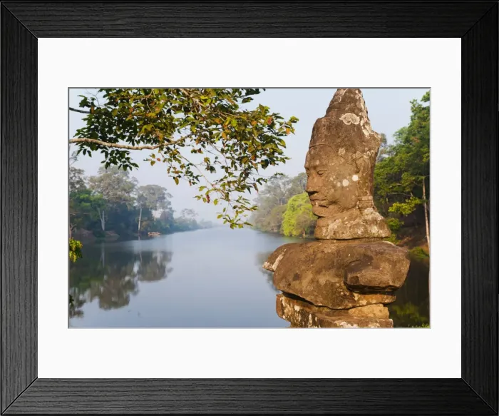 Framed Print : Naga head statues at the South Gate entrance to Angkor Thom Temple Complex, Angkor, UNESCO World Heritage Site, Siem Reap, Cambodia, Indochina, Southeast Asia, Asia Framed Print : Naga head statues at the South Gate entrance to Angkor Thom Temple Complex, Angkor, UNESCO World Heritage Site, Siem Reap, Cambodia, Indochina, Southeast Asia, Asia