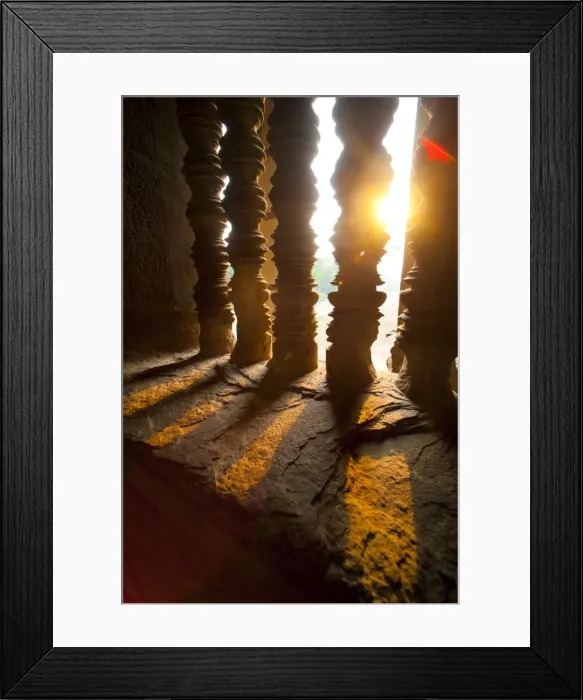 Framed Print : Sunset through stone pillars at Angkor Wat, Angkor Temple Complex, UNESCO World Heritage Site, Siem Reap Province, Cambodia, Indochina, Southeast Asia, Asia Framed Print : Sunset through stone pillars at Angkor Wat, Angkor Temple Complex, UNESCO World Heritage Site, Siem Reap Province, Cambodia, Indochina, Southeast Asia, Asia