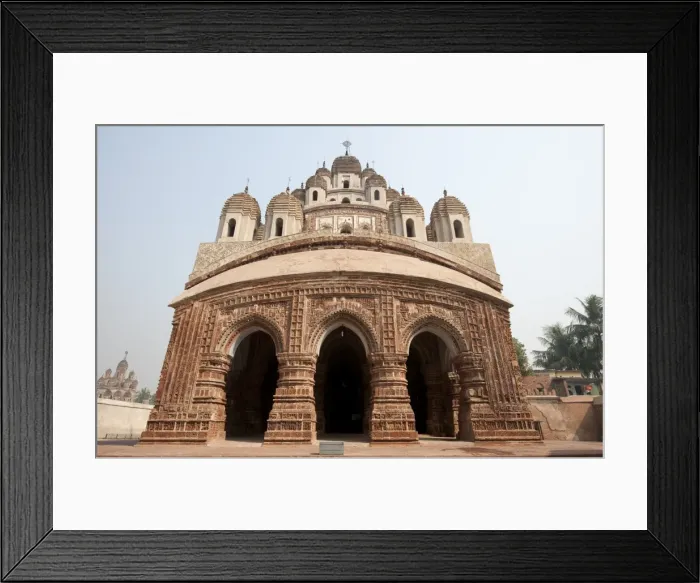 Framed Print : Siddheswari Kalibari temple, 18th century building on earlier site of Rishi Amburish in 688AD, Kalna, West Bengal, India, Asia Framed Print : Siddheswari Kalibari temple, 18th century building on earlier site of Rishi Amburish in 688AD, Kalna, West Bengal, India, Asia