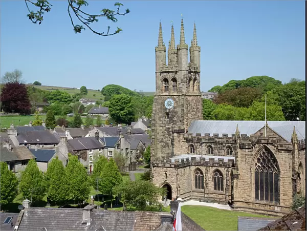 Tideswell Church, the Cathedral of The Peak, Peak District, Derbyshire, England, United Kingdom, Europe