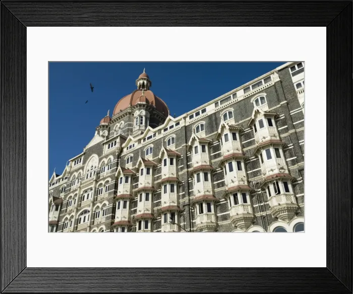 Framed Print : Taj Mahal Palace Hotel, Mumbai (Bombay), Maharashtra, India, Asia Framed Print : Taj Mahal Palace Hotel, Mumbai (Bombay), Maharashtra, India, Asia