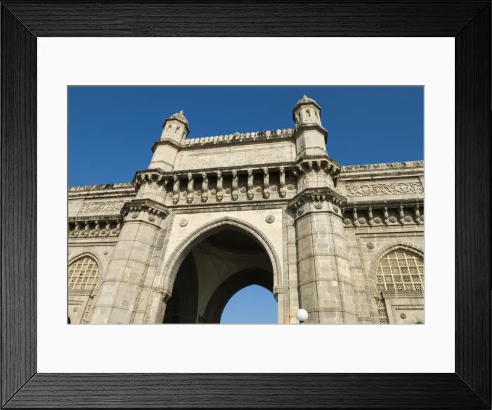 Framed Print : Gateway of India, Mumbai (Bombay), Maharashtra, India, Asia Framed Print : Gateway of India, Mumbai (Bombay), Maharashtra, India, Asia