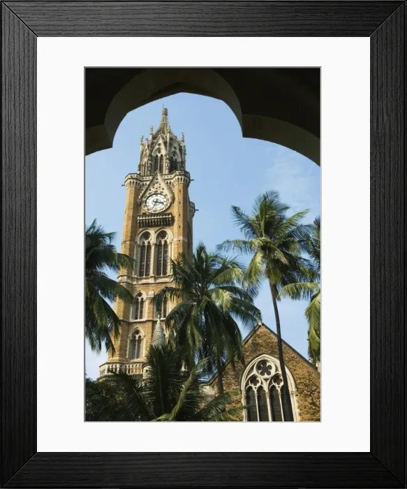 Framed Print : Rajabhai Clock Tower, Mumbai (Bombay), Maharashtra, India, Asia Framed Print : Rajabhai Clock Tower, Mumbai (Bombay), Maharashtra, India, Asia