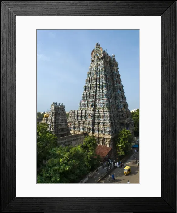 Framed Print : Sri Meenakshi Sundareshwara Temple, Madurai, Tamil Nadu, India, Asia Framed Print : Sri Meenakshi Sundareshwara Temple, Madurai, Tamil Nadu, India, Asia