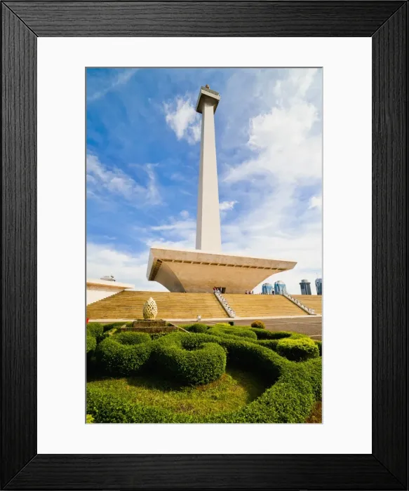 Framed Print : The National Monument, Monas in Merdeka Square, Jakarta, Java, Indonesia, Southeast Asia, Asia Framed Print : The National Monument, Monas in Merdeka Square, Jakarta, Java, Indonesia, Southeast Asia, Asia