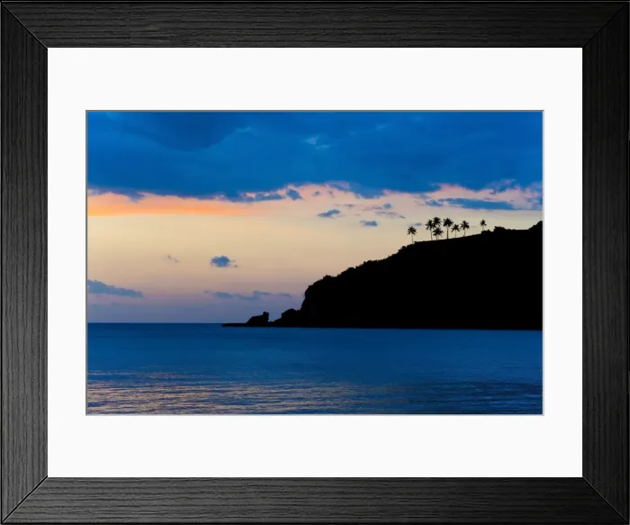 Framed Print : Silhouette of palm trees on a cliff at sunset, Nippah Beach, Lombok, Indonesia, Southeast Asia, Asia Framed Print : Silhouette of palm trees on a cliff at sunset, Nippah Beach, Lombok, Indonesia, Southeast Asia, Asia